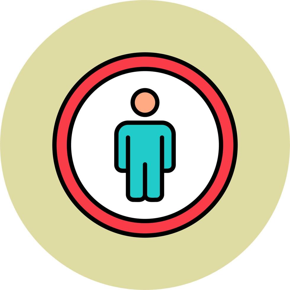 Walk signal Vector Icon