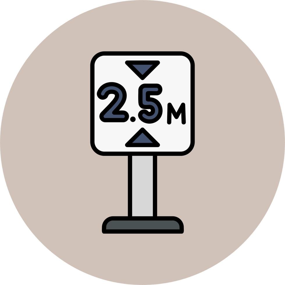 Tall Vector Icon