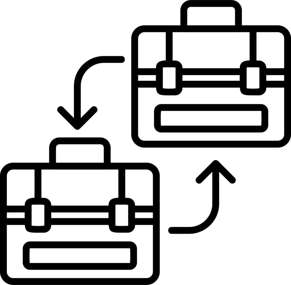 icono de vector b2b