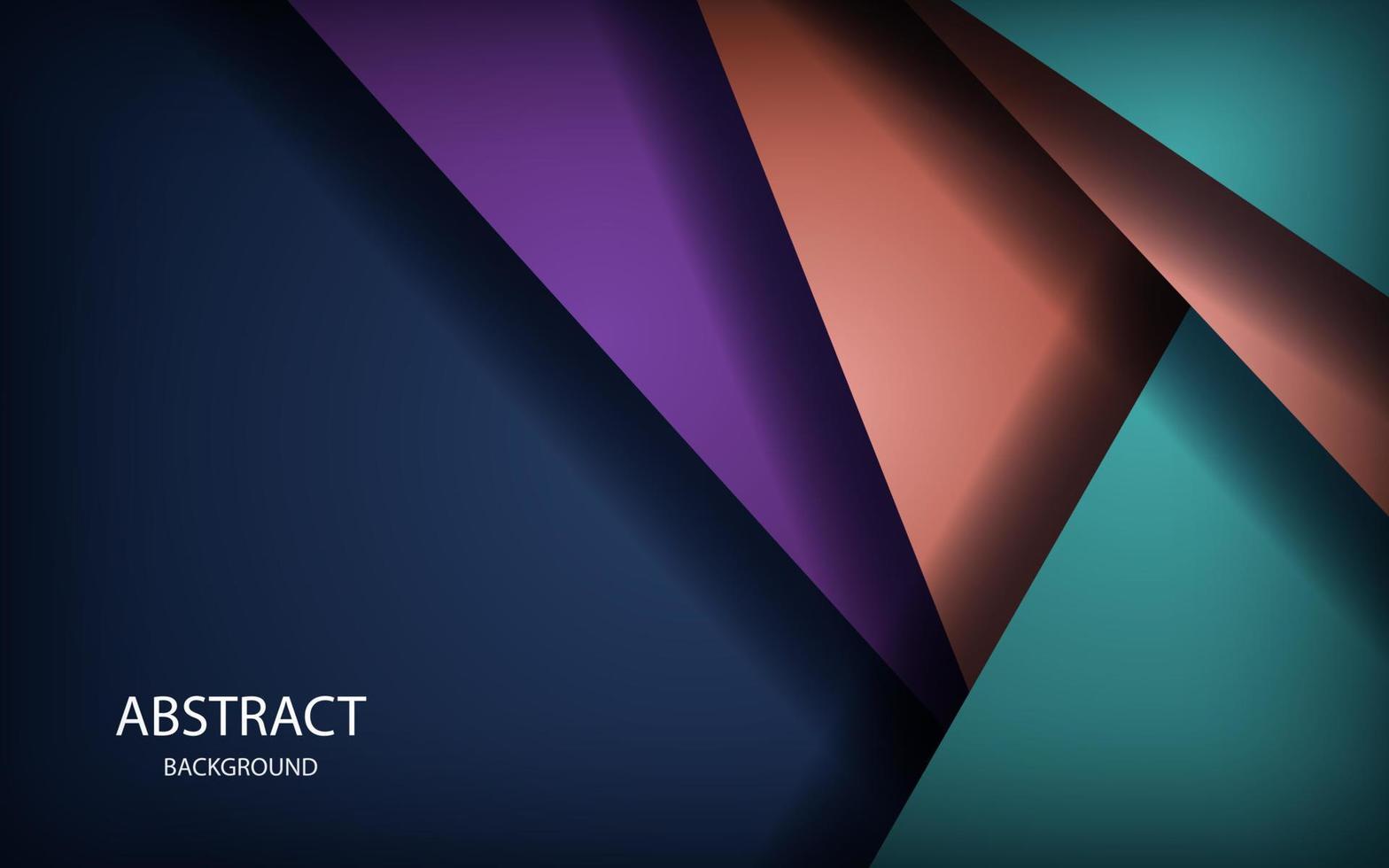 Abstract green, brown, purple, blue overlap on black blank space with text design modern luxury futuristic technology background vector illustration.