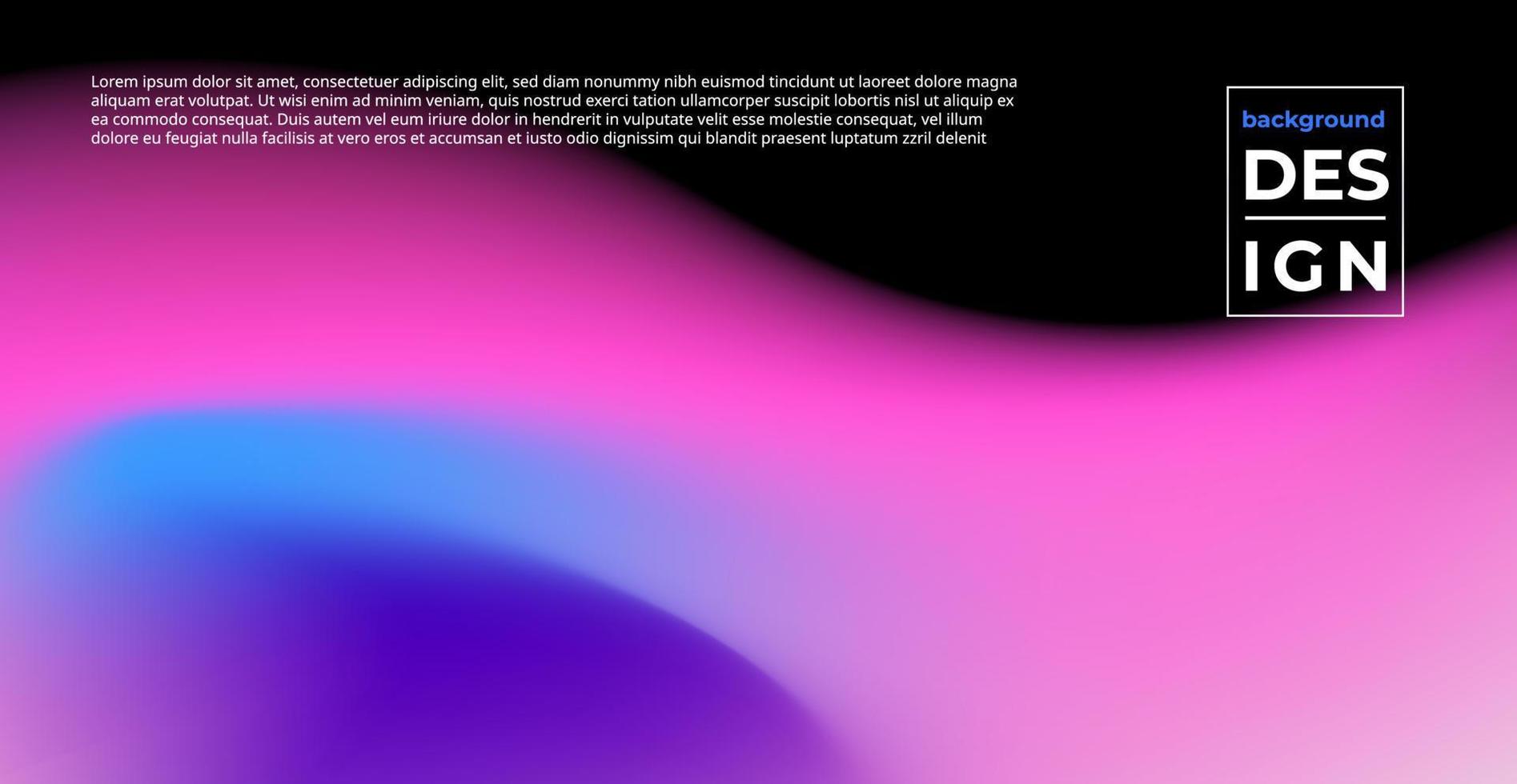 minimal abstract blurry holographic pink, blue, purple soft color mesh background. eps10 vector