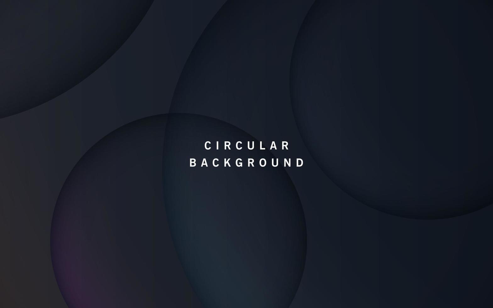 abstract black circle shadow and light papercut dimension background, eps10 vector