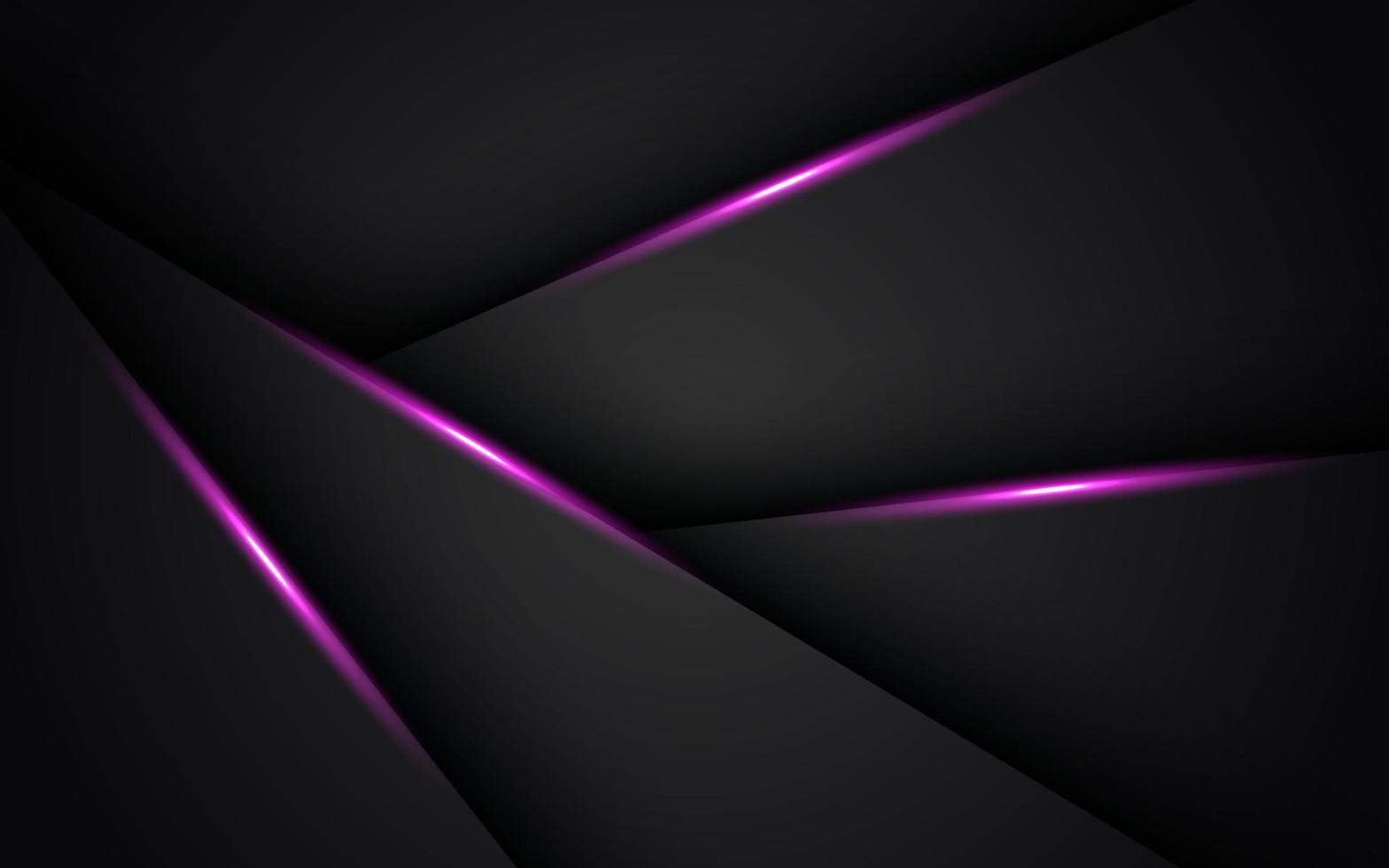 abstract dark with pink light line shadow triangle blank space layers background. eps10 vector