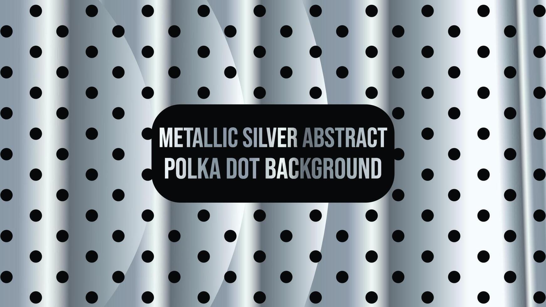 Metallic Silver Abstract Polka Dot Gradient Background Wallpaper Vector Art and Graphics