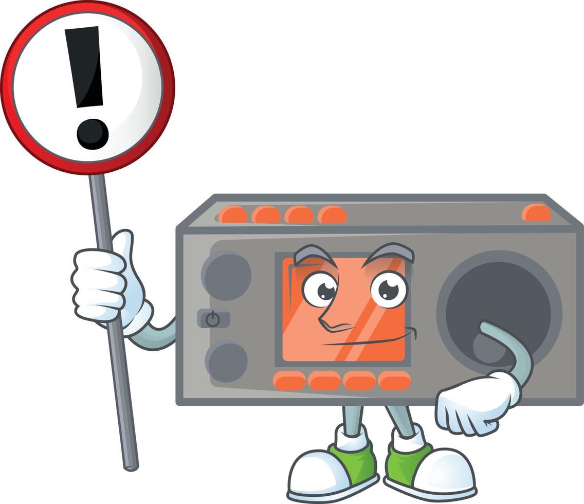 Radio transceiver icon design vector