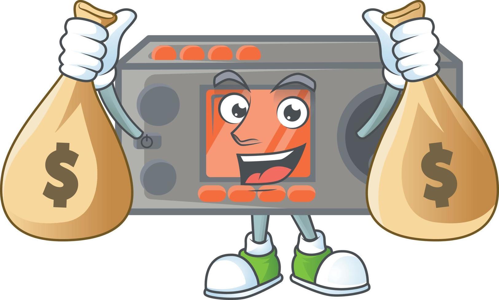Radio transceiver icon design vector