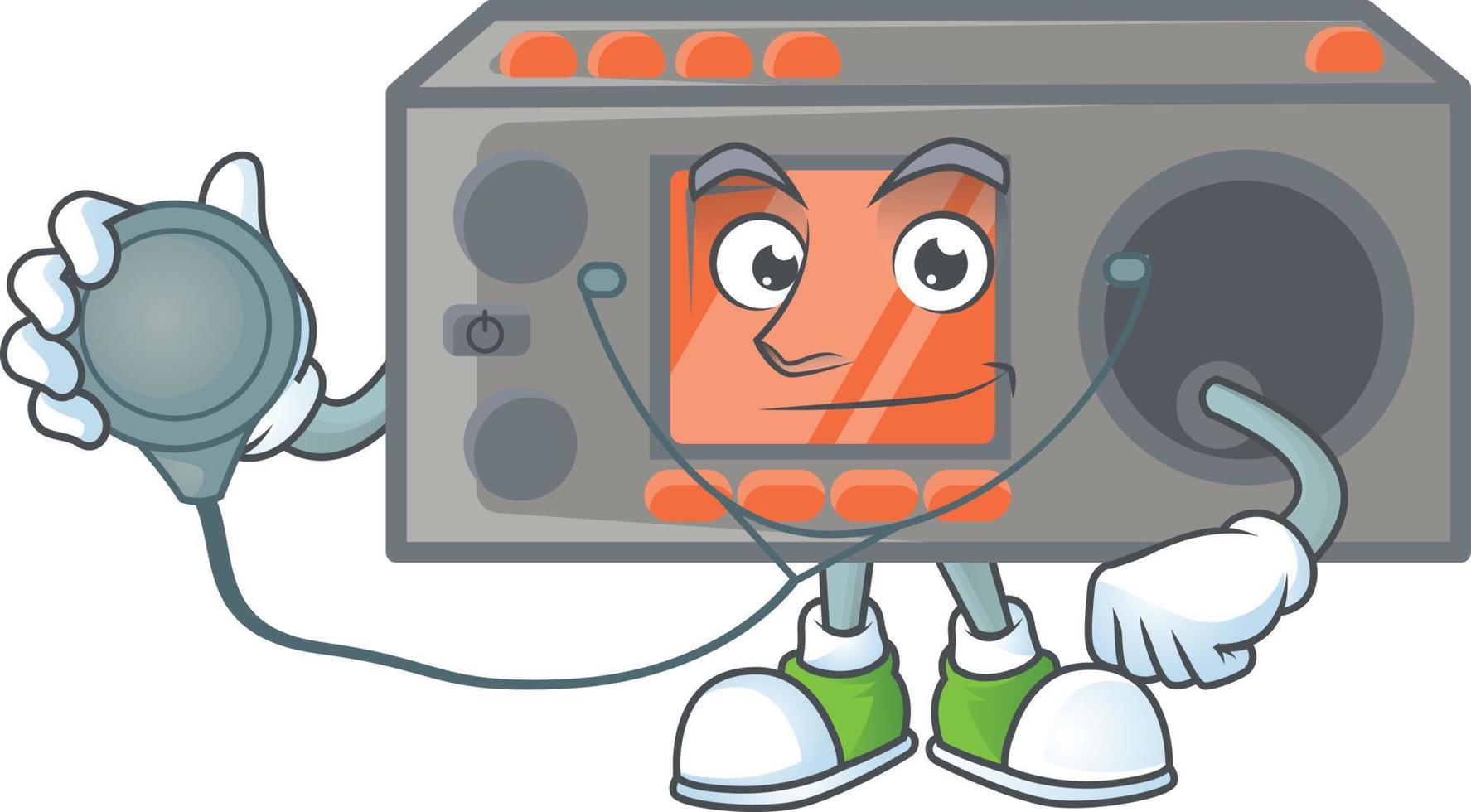 Radio transceiver icon design vector