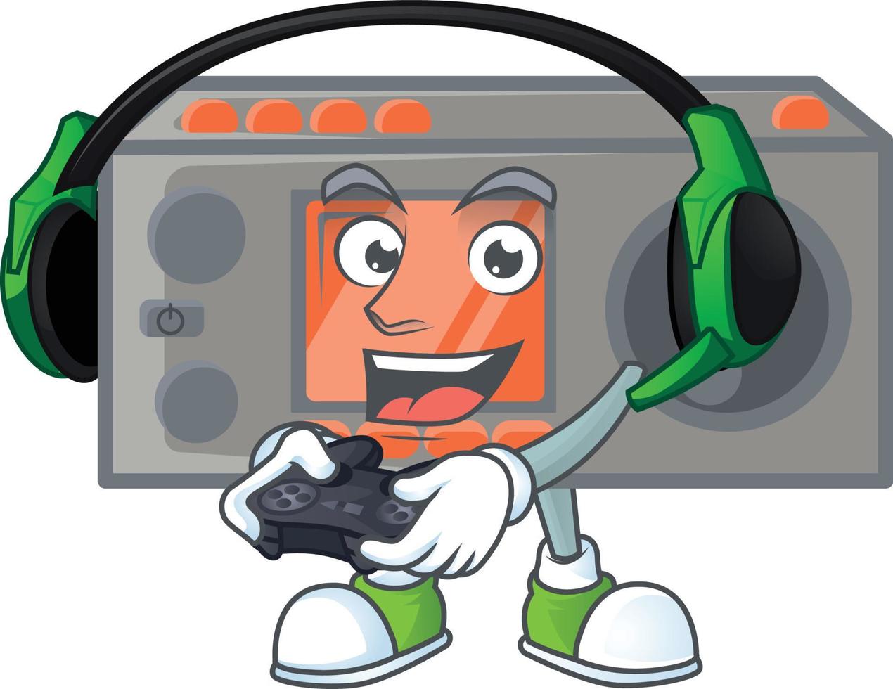 Radio transceiver icon design vector