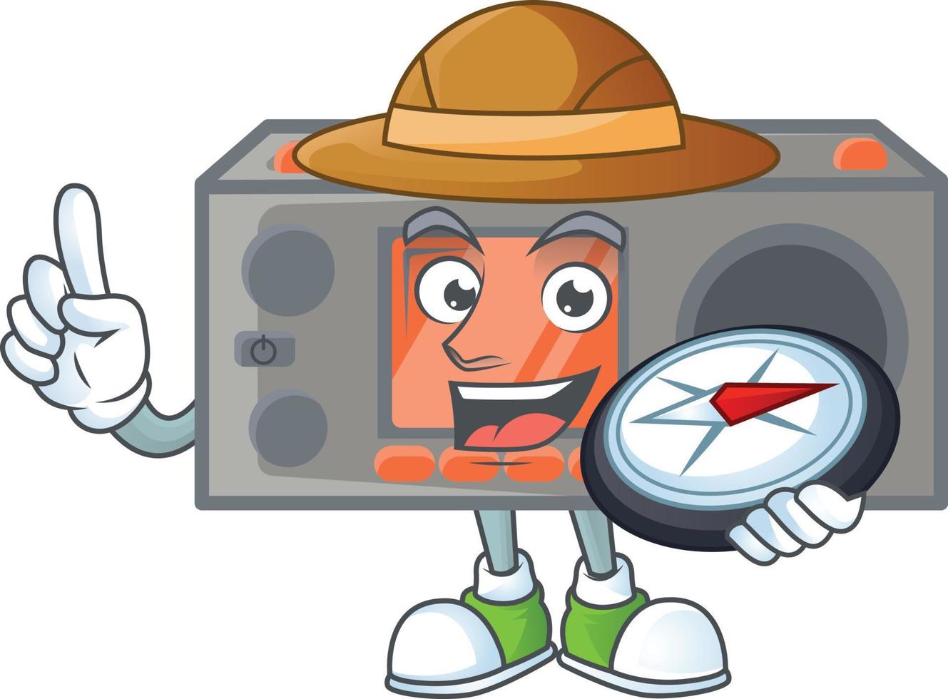 Radio Transceiver icon design vector