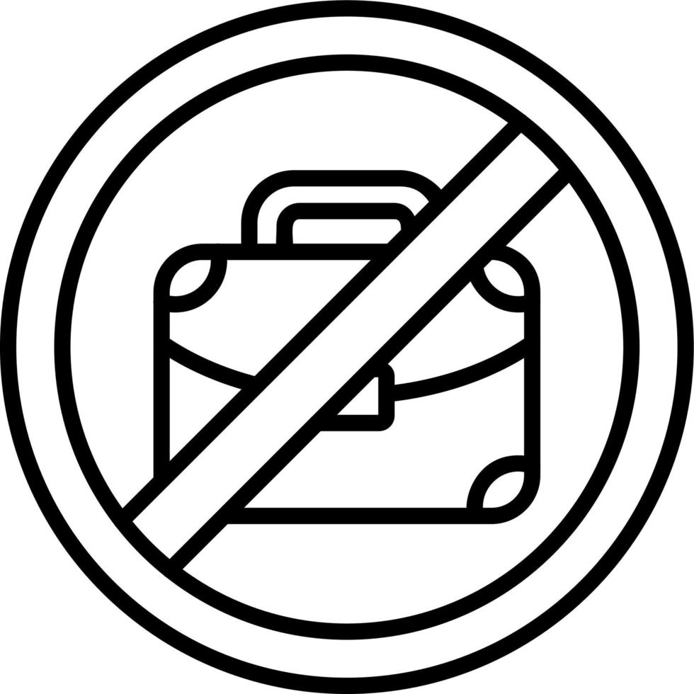 No Job Vector Icon