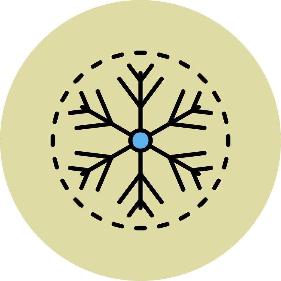 Snowflake Vector Icon