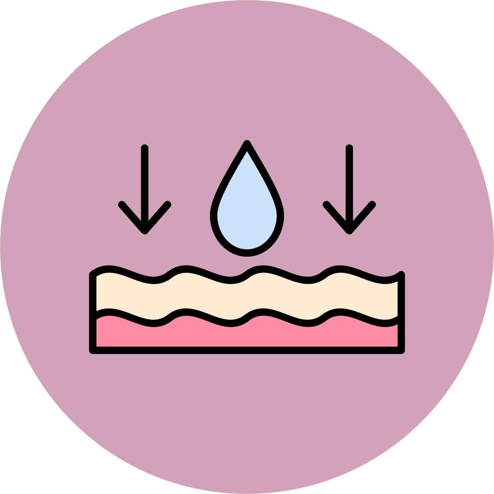 Moisturizing Vector Icon