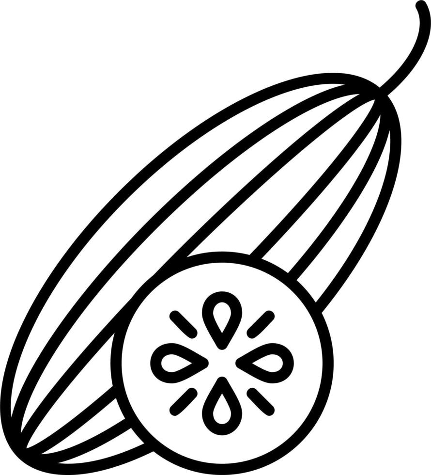 Cucumber Vector Icon