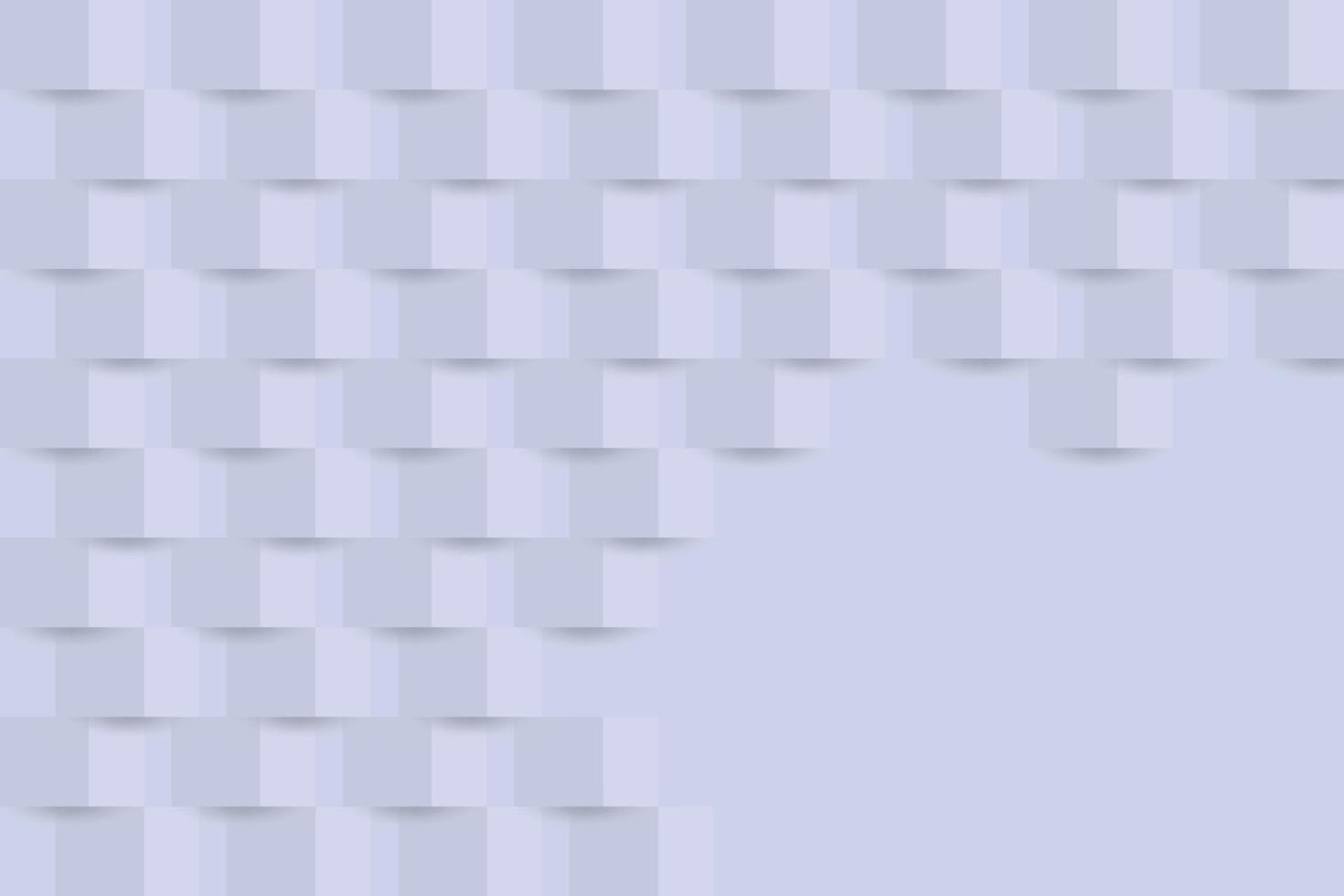Abstract white minimalist simple background design in geometric style. Flat square illustration vector