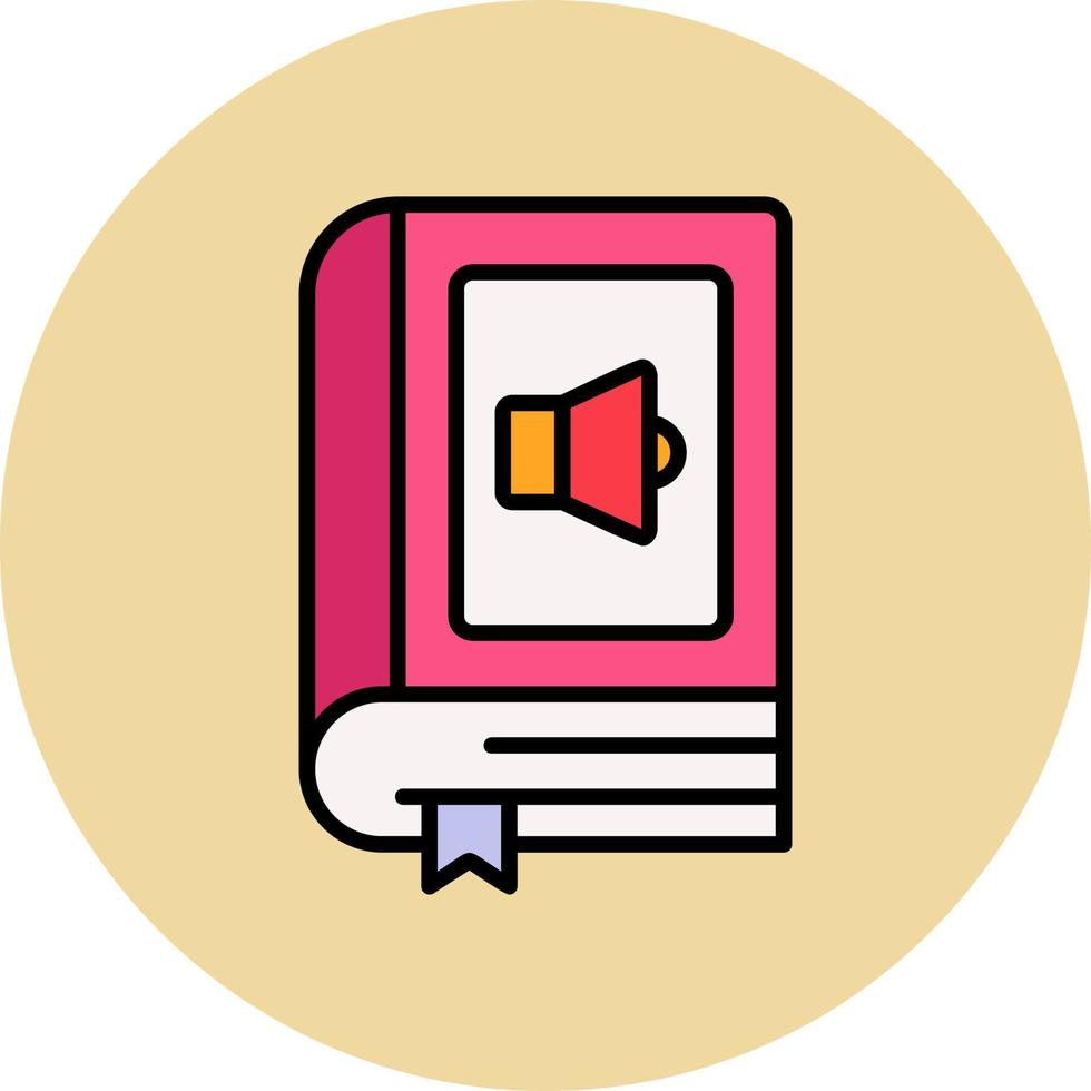 Audiobook Vector Icon