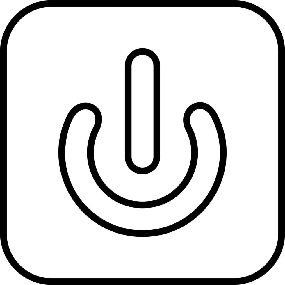 Power Button Vector Icon