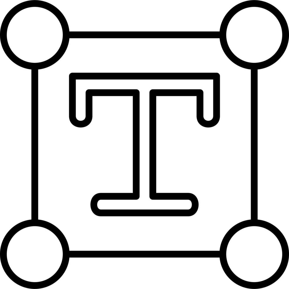 Text Vector Icon