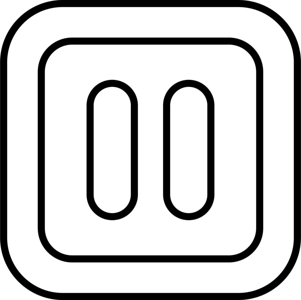 Paused Vector Icon