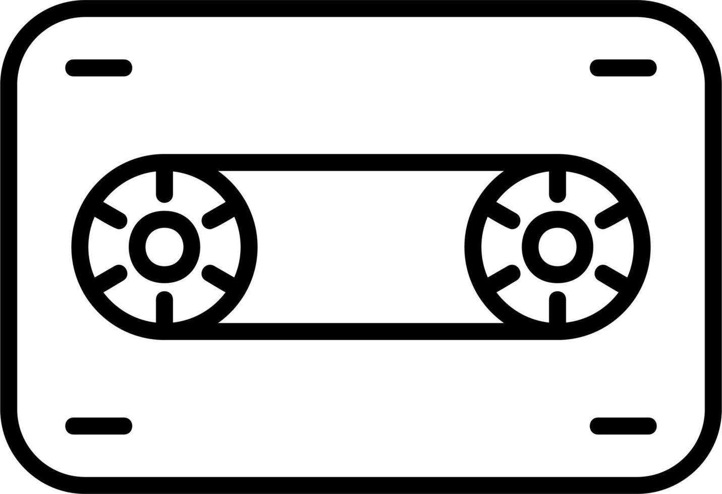 Cassette Vector Icon