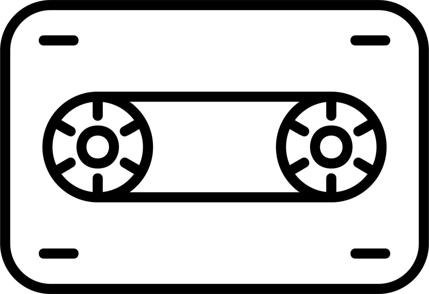 Cassette Vector Icon