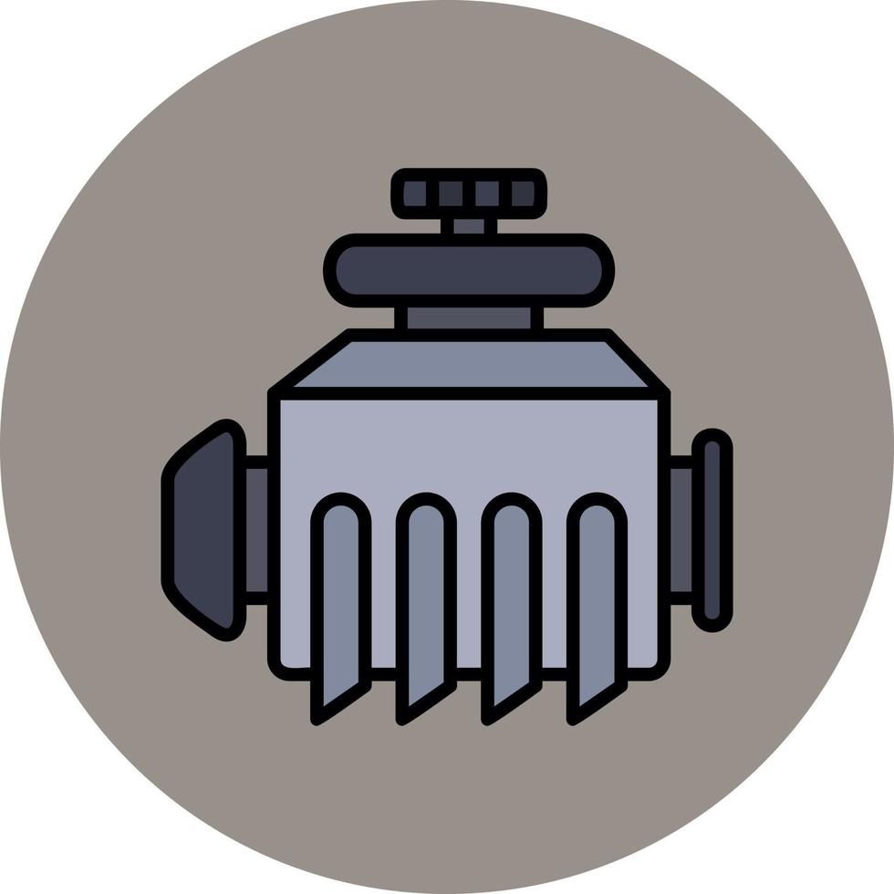 Engine Vector Icon