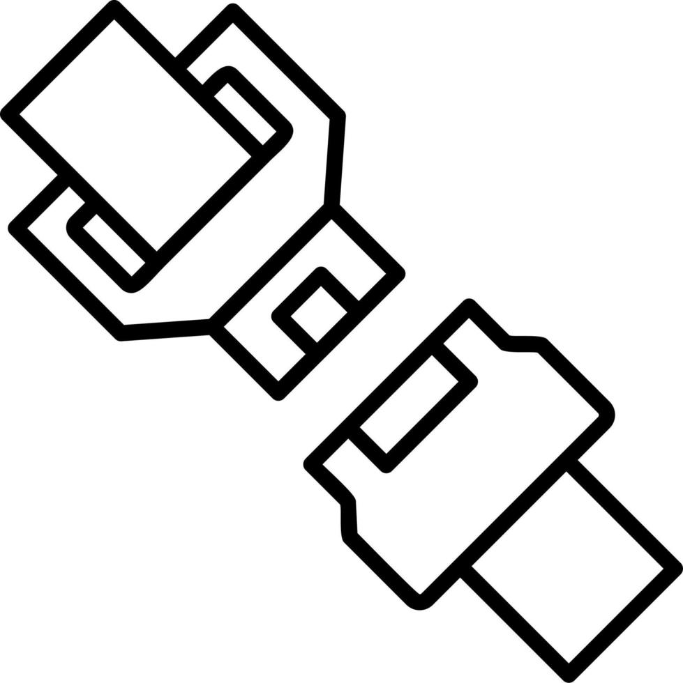 Safety Belt Vector Icon