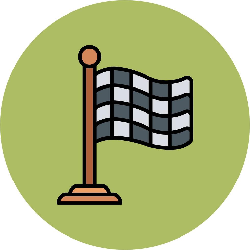 Race Flag Vector Icon
