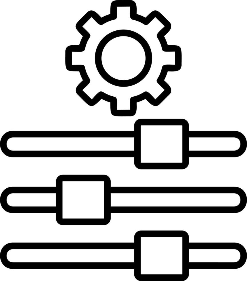 Adjustment Vector Icon