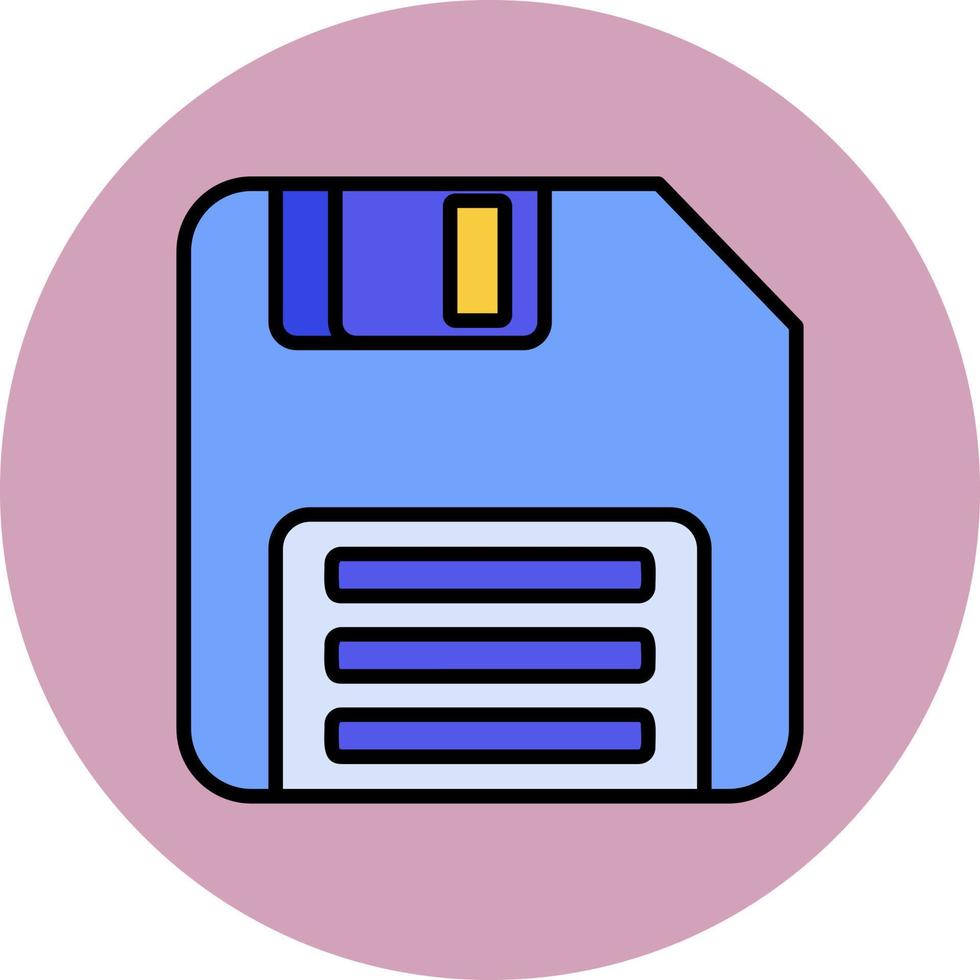 Diskette Vector Icon