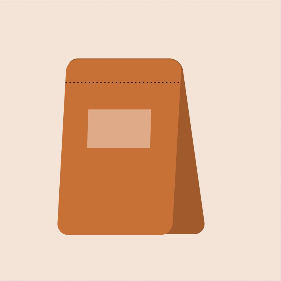 coffee place. coffee bag. arabica coffee. coffee icon vector