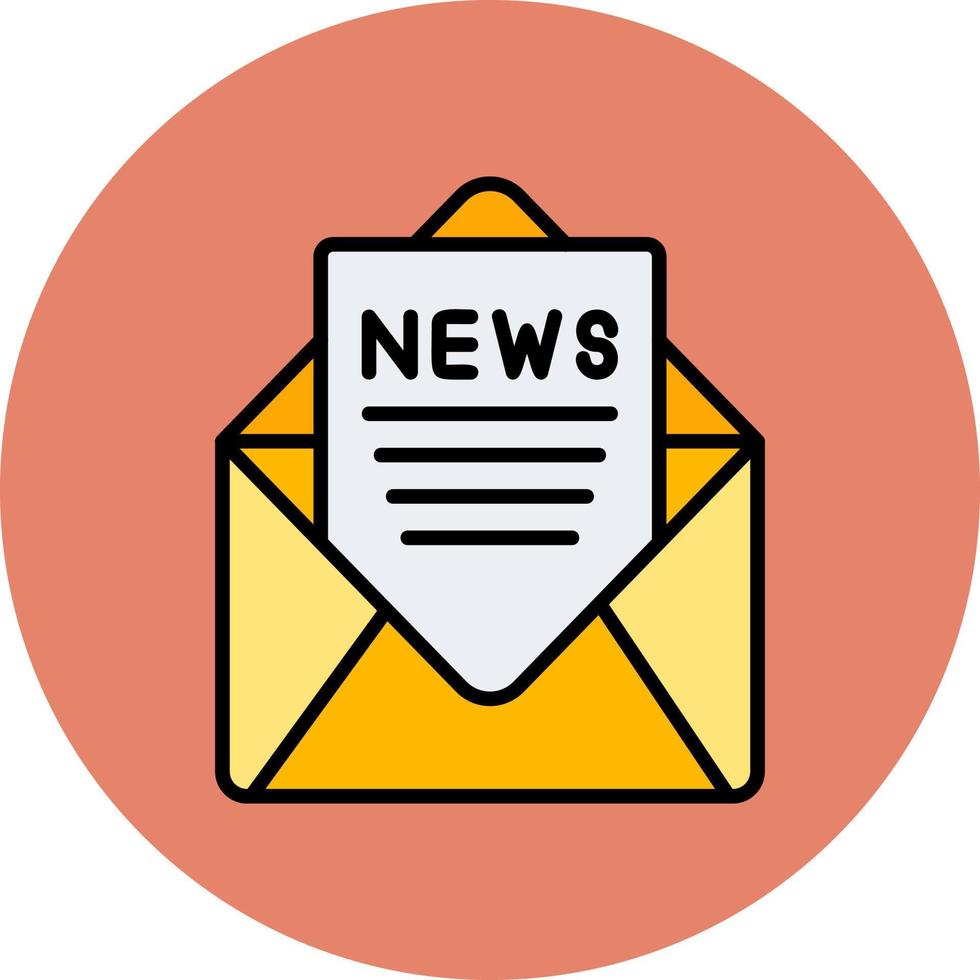 Newsletter Vector Icon