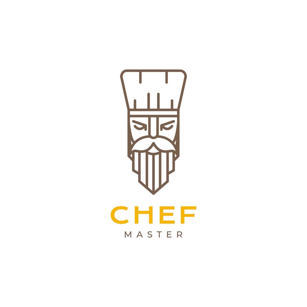 old-guy-long-bearded-mustache-hat-chef-master-line-minimal-mascot