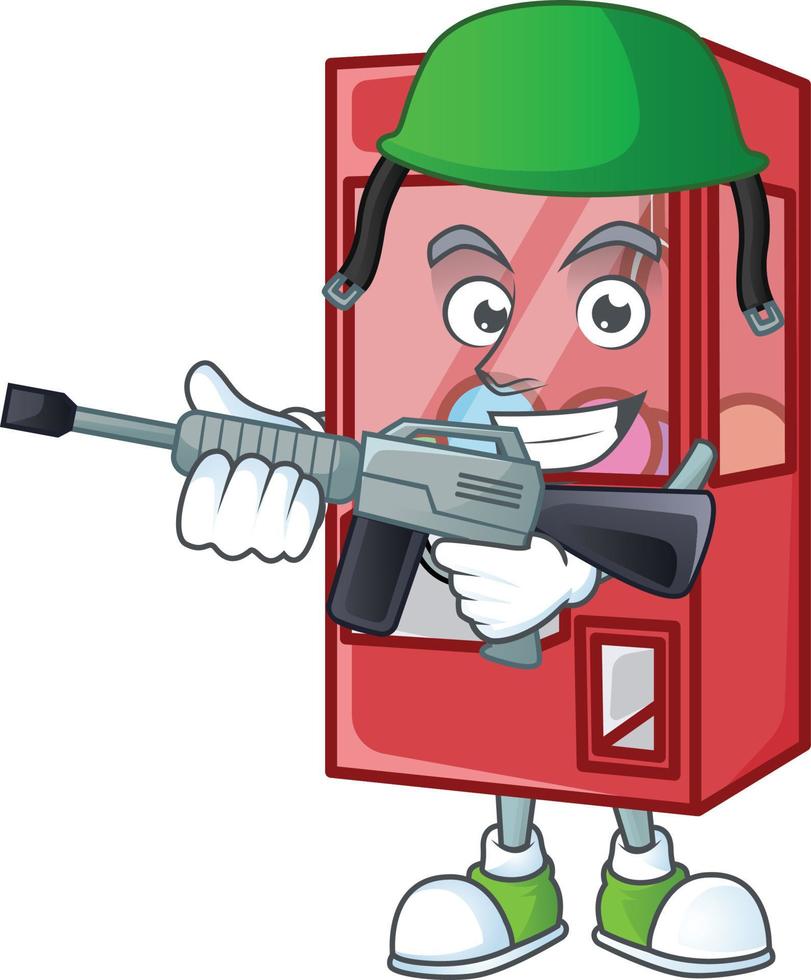 Toy Claw Machine icon design vector
