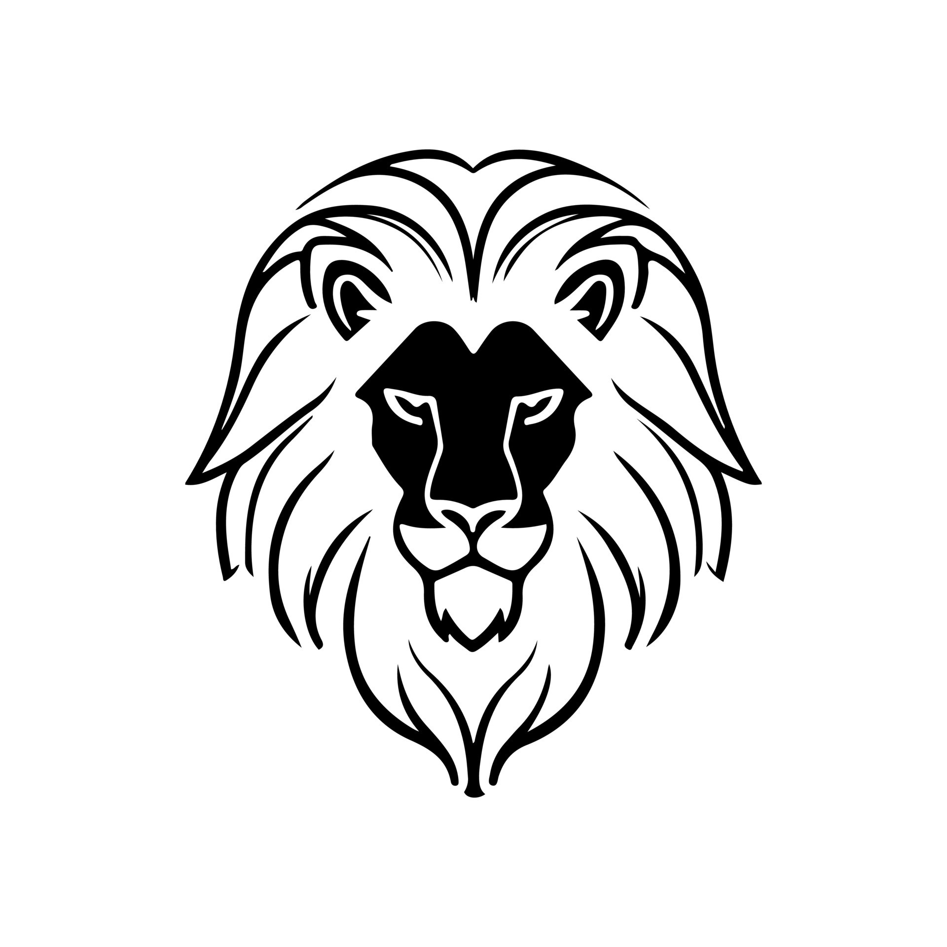 Lion head face logo silhouette black icon tattoo mascot hand drawn lion king silhouette animal vector illustration 20529985 Vector Art at Vecteezy Lion head face logo silhouette black icon tattoo mascot hand drawn lion king silhouette animal vector illustration 20529985 Vector Art at Vecteezy