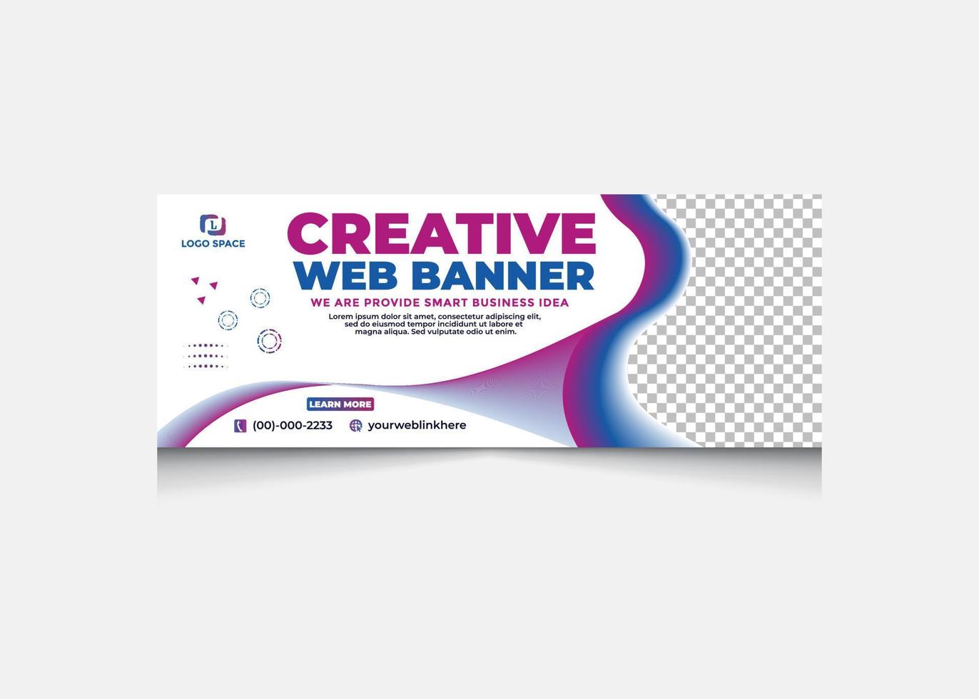 creative web banner design set,social media cover, school banner, facebook cover, business banner course banner, college banner, banner set vector
