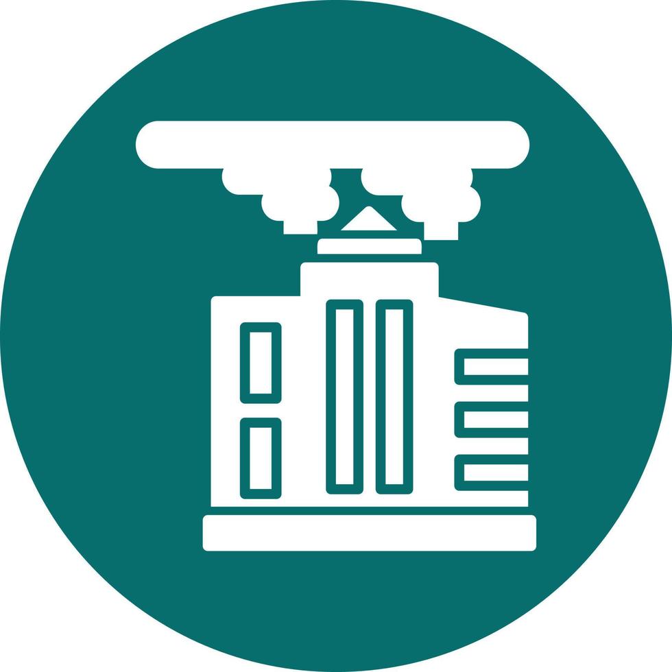 City Pollution Vector Icon