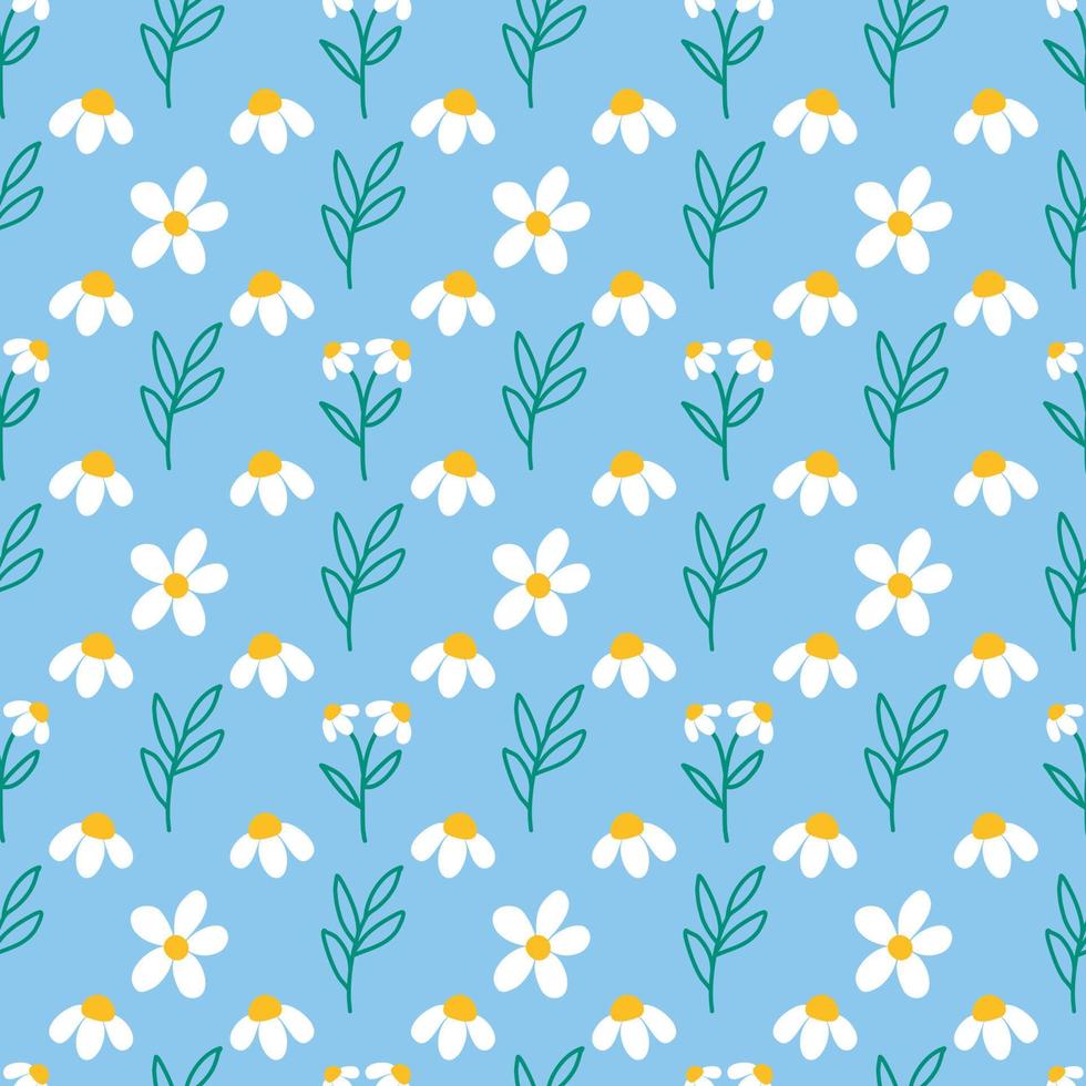 Floral Seamless Pattern Design vector