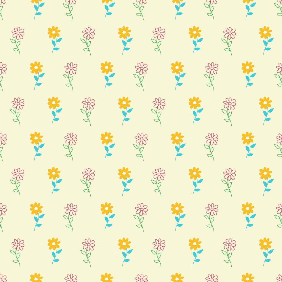 Floral Seamless Pattern vector