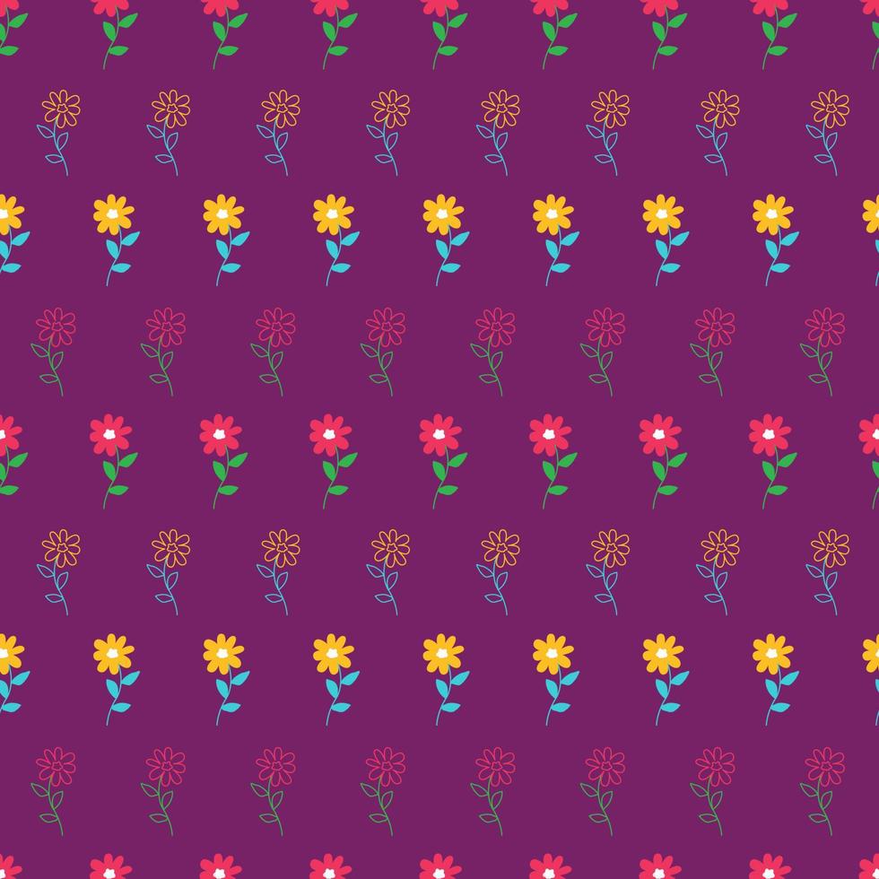 Floral Seamless Pattern vector