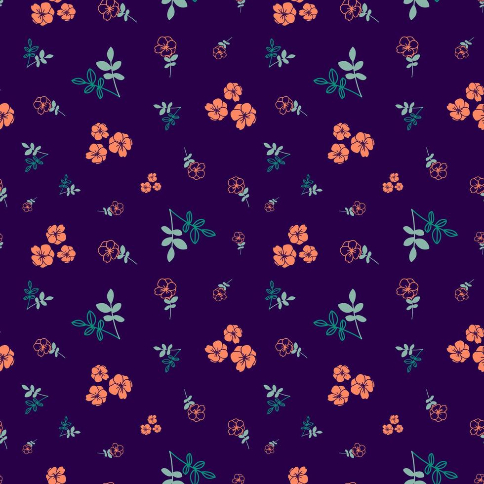 Floral Seamless Pattern vector
