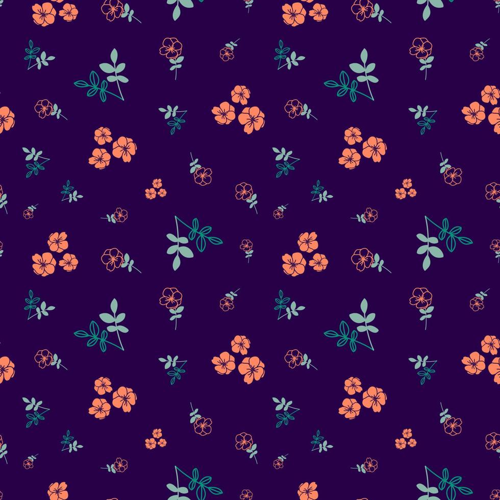 Floral Seamless Pattern vector