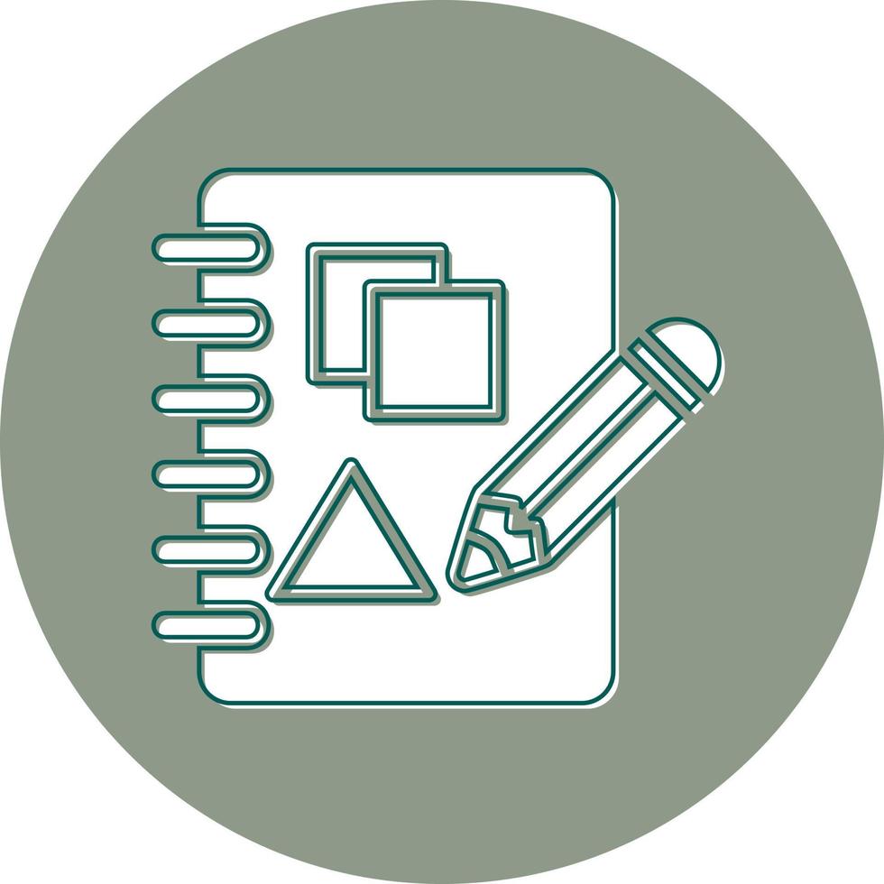 Sketchbook Vector Icon