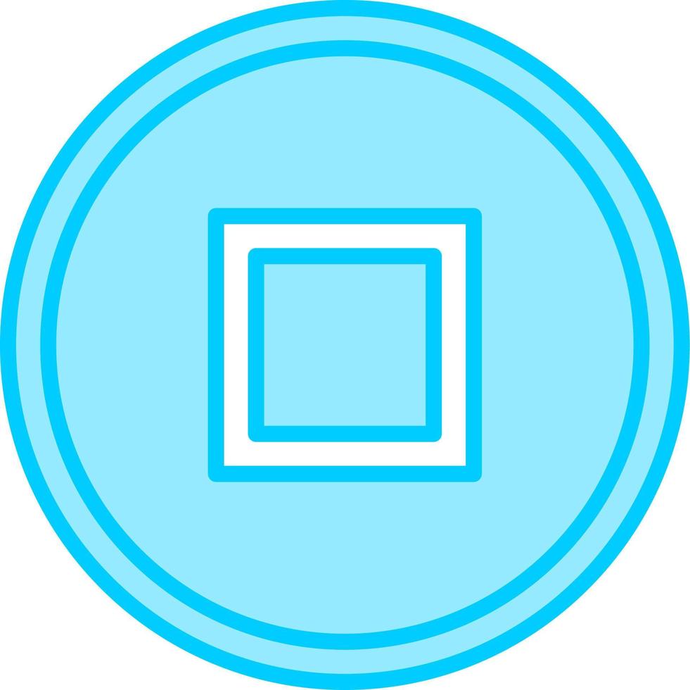 Stop Vector Icon