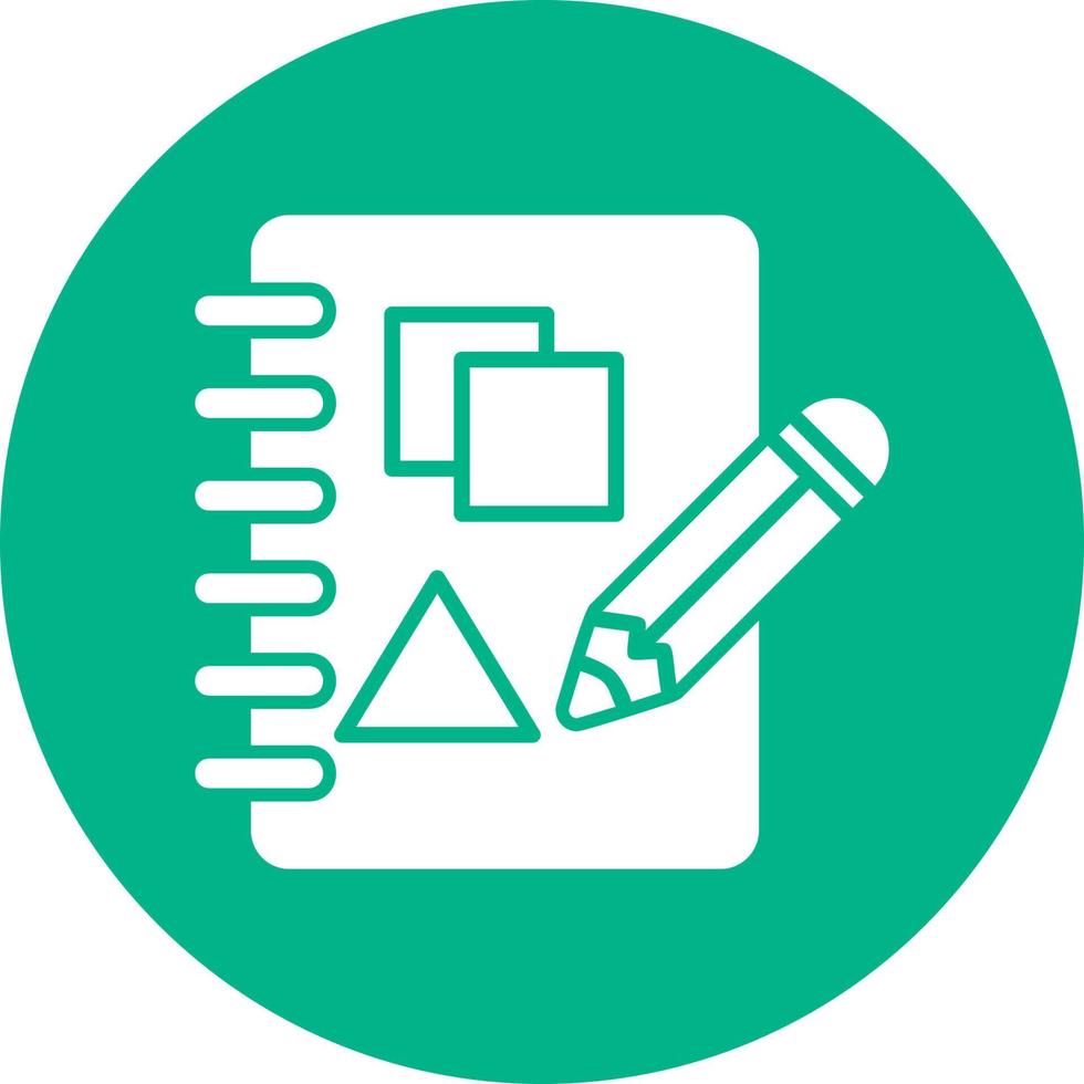 Sketchbook Vector Icon