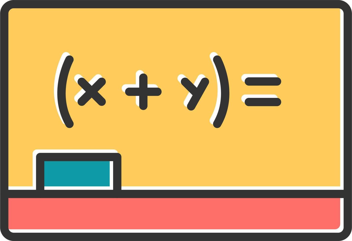 icono de vector de matemáticas