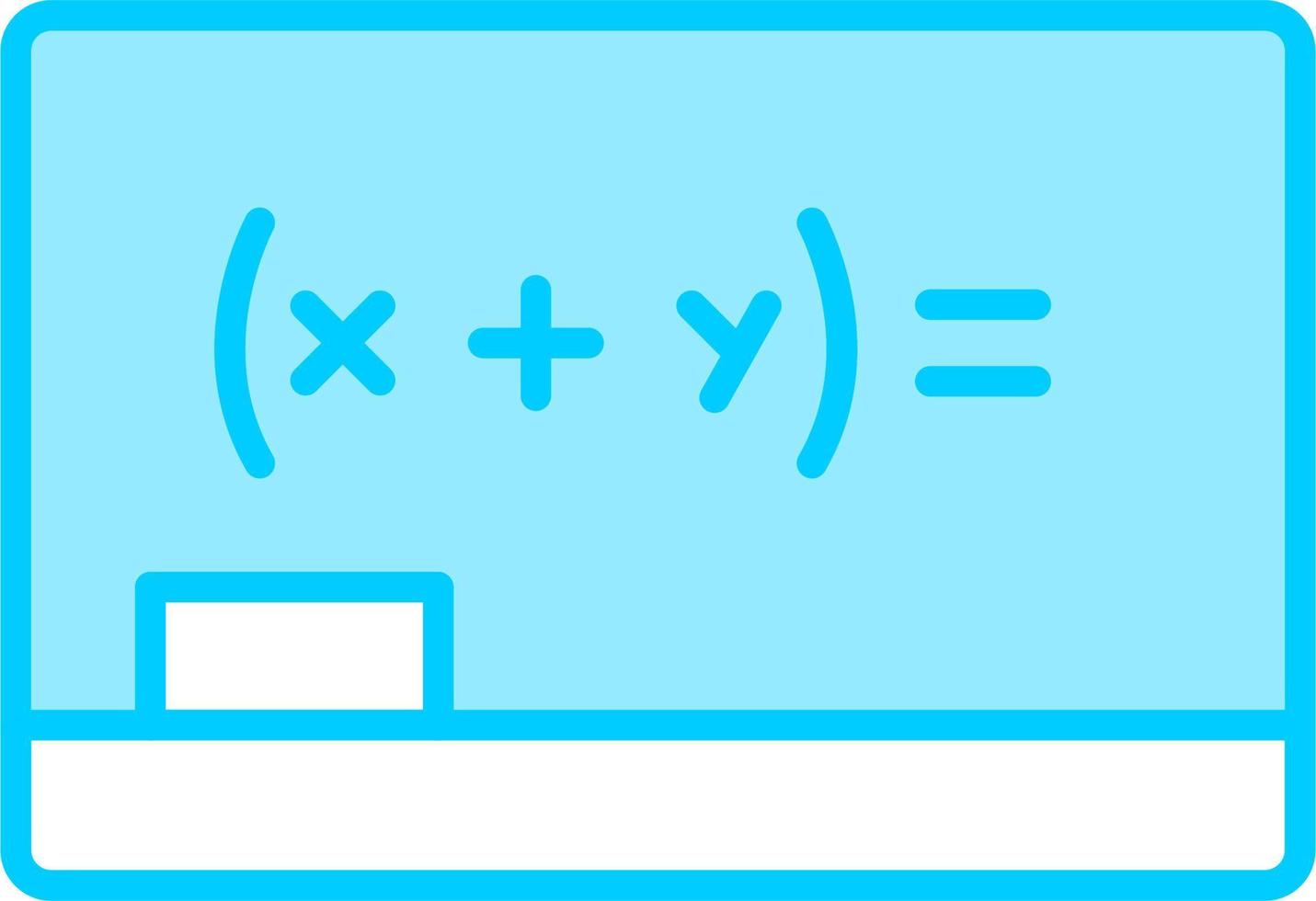 Mathematics Vector Icon