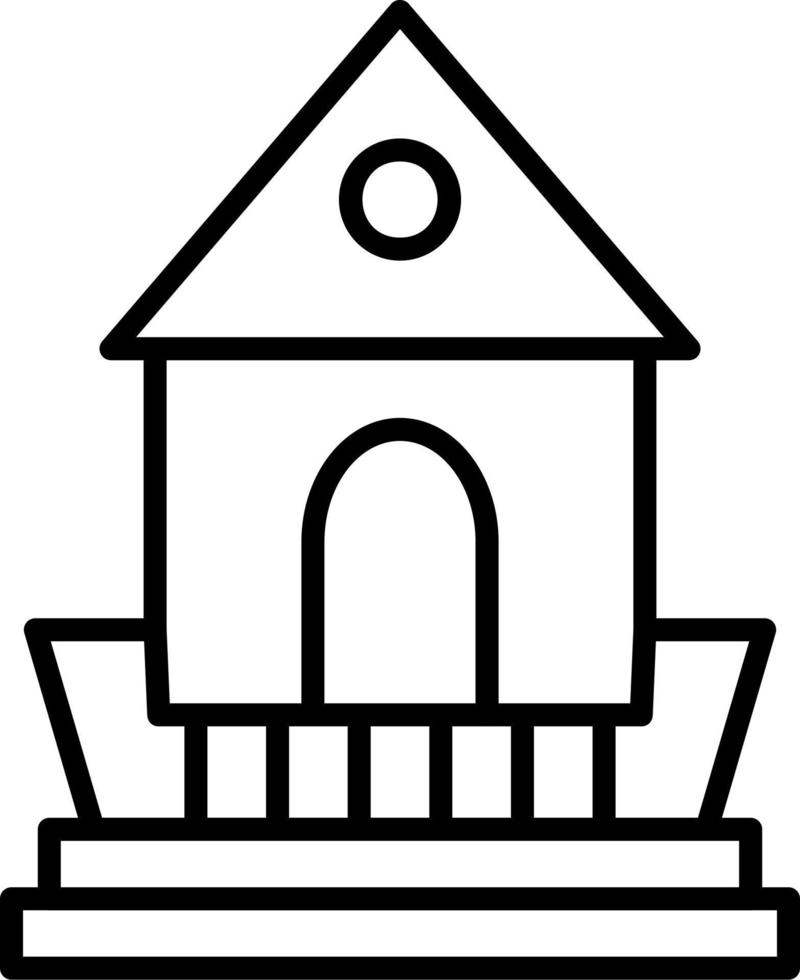 Cabin Vector Icon