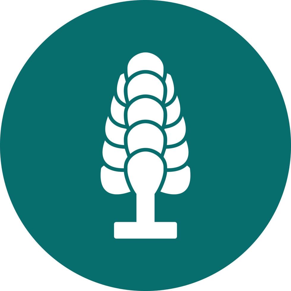 Lupine Vector Icon