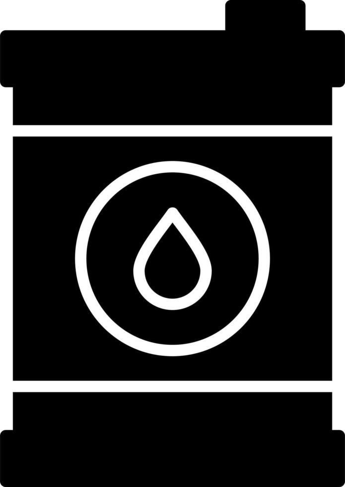 Oil Barrel Vector Icon