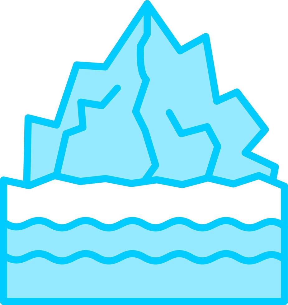 Iceberg Vector Icon